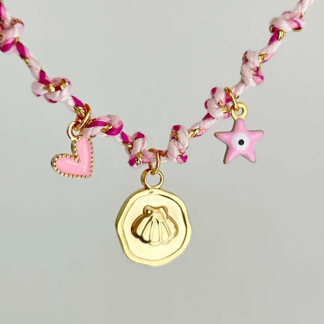 Collana Multicolor Donna Vari Ciondoli