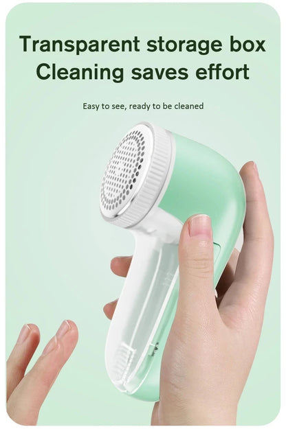Rasoio Levapelucchi Elettrico Ricaricabile 3-in-1 - Rimozione Professionale di Pelucchi, Palline e Fibre da Tessuti!