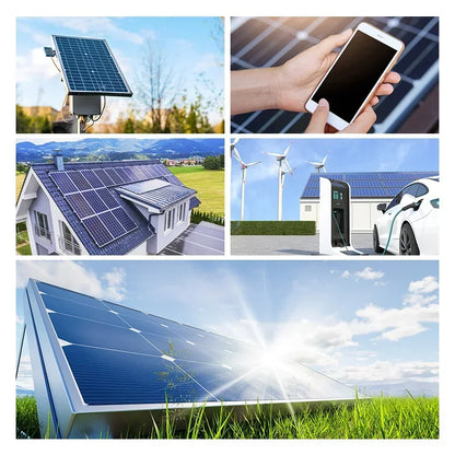 Pannello Solare 500W/1000W 12V - IP65 Impermeabile con Controller 100A e USB