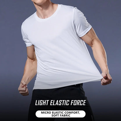 👕 T-Shirt Uomo Sportiva - Tessuto Tecnico Traspirante, Asciugatura Rapida, per Palestra e Corsa!
Leggera e confortevole. Perfetta per allenamenti intensi! 🏃‍♂️💨