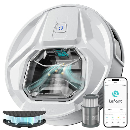Robot Aspirapolvere 6000Pa con Mop, App e 210 Min di Autonomia