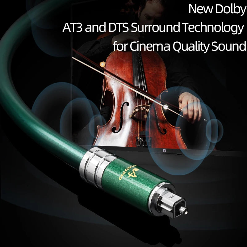 Cavo Coassiale Audio Digitale - Ottico POF per DTS 5.1, Dolby Digital