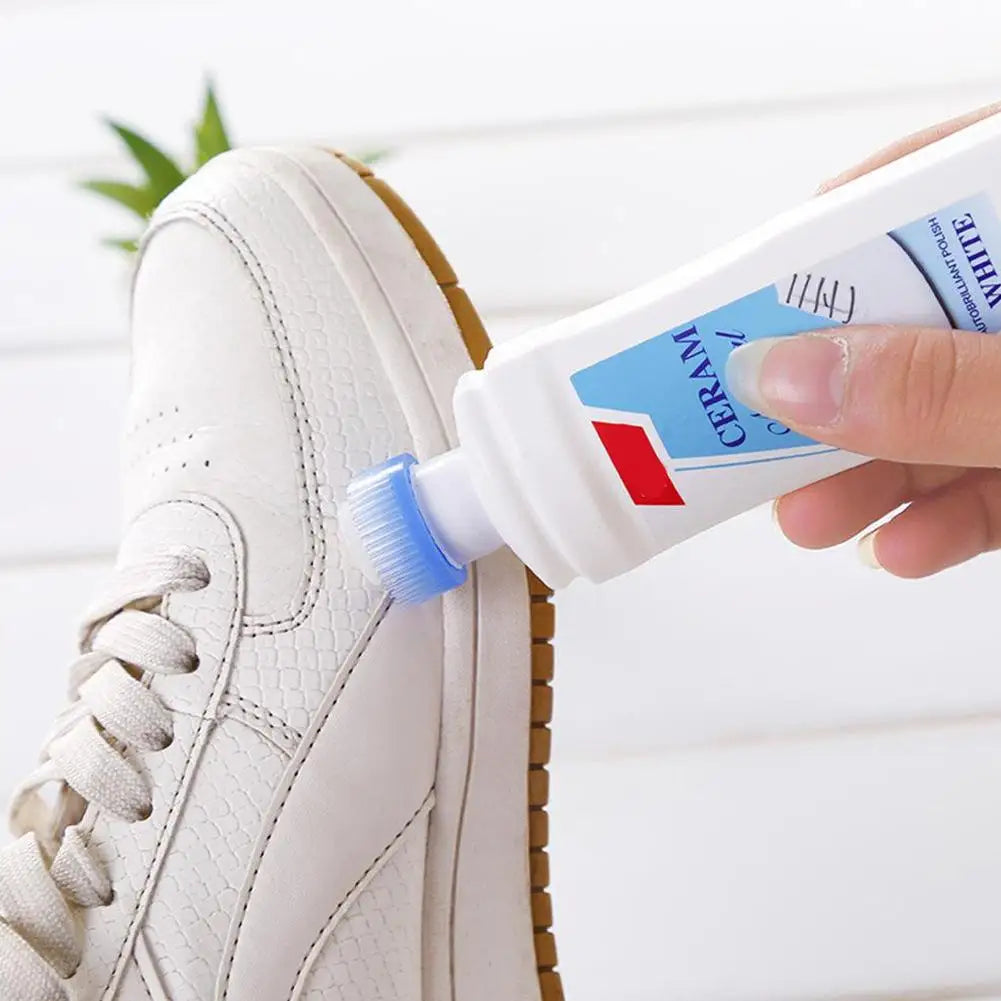 Sbianca Scarpe Bianche in 1 Passo! Detergente 100ml Antimacchie - Effetto Immediato