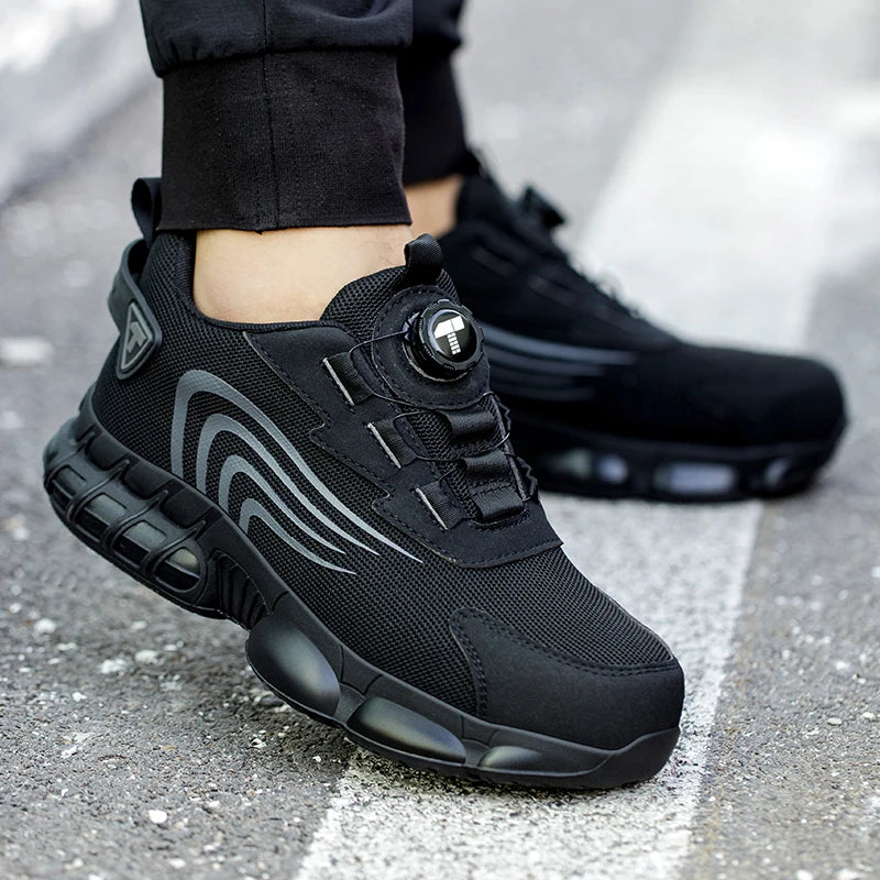 👞 SCARPE DI SICUREZZA ROTATIVE UOMO - Stile Sportivo, Protezione Totale!