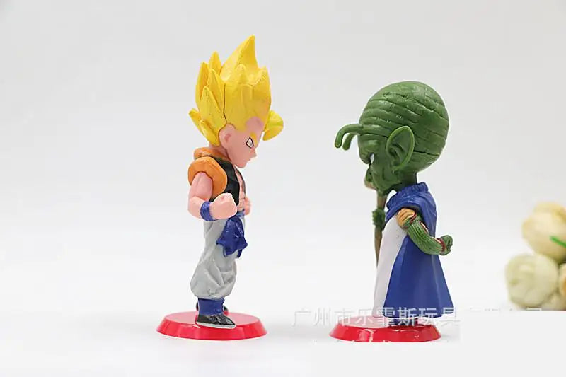 DRAGON BALL MINI SET | Scimmia Vegeta Gigante + 9 Personaggi | Collezione Completa