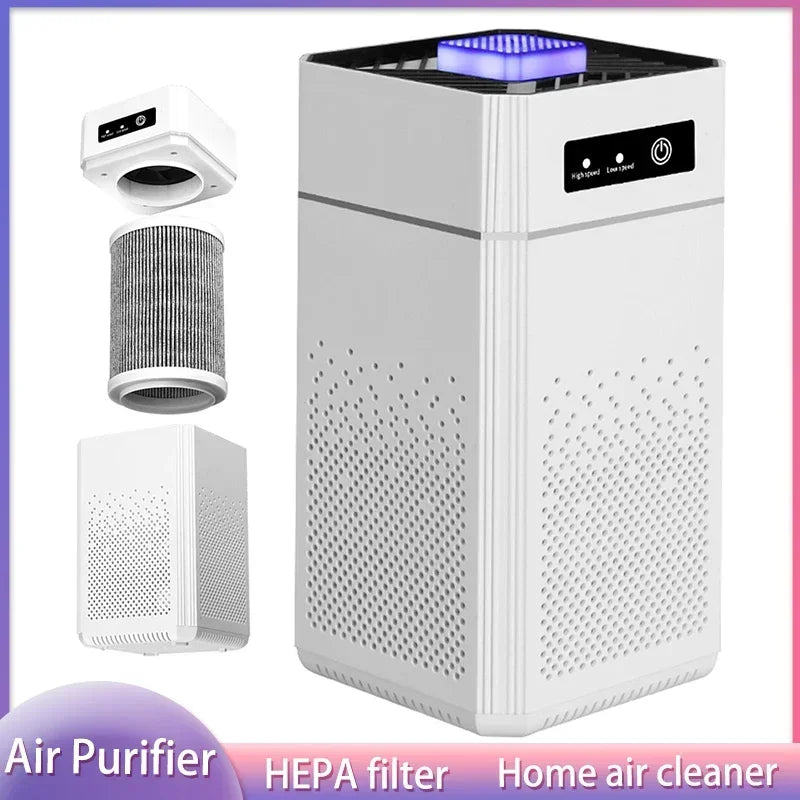 Purificatore d'Aria 3-in-1 – Filtro HEPA + Ionizzatore + Elimina Odori Forti