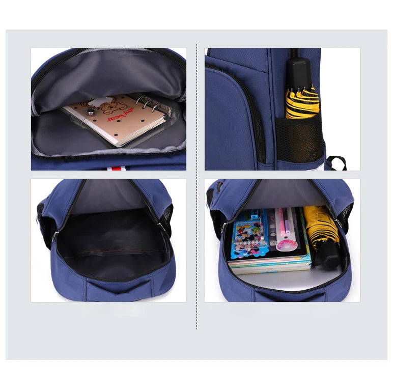 🎒 Zaino Scolastico "Italian Brainrot" - Stampa Cartoon Unica! ✨ Capienza XXL + Design Esclusivo - Per Studenti Fashion!