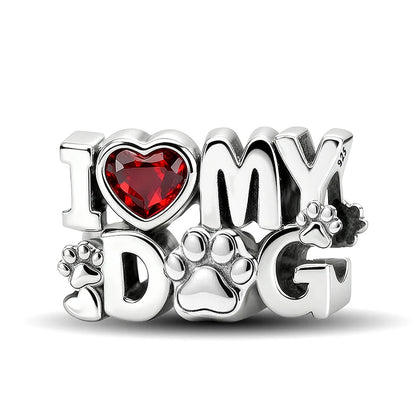 Perline Braccialetto 925 Argento Sterling | Charm Cane, Farfalla, Polpo | Gioielli Fai Da Te