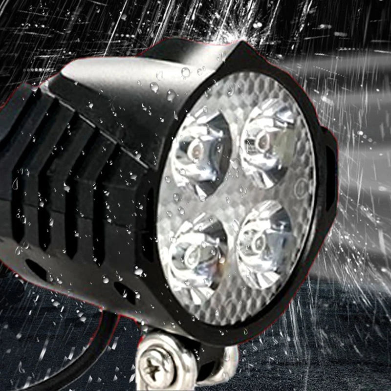 🚴♂️ Kit Luce + Clacson per E-Bike | 12V-72V | Impermeabile IPX4 | Facile Installazione