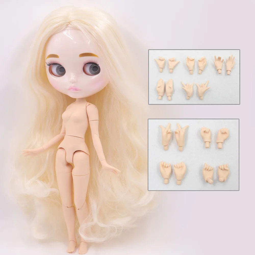 🎀 Bambola BJD ICY DBS Blyth 1/6 - 30cm Corpo Articolato, Pelle Bianca, Collezionabile!