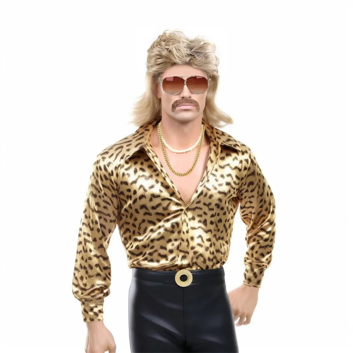 🌟 Parrucca Uomo Marrone Dorato - Stile Rock & Hippie, Per Halloween e Feste!
Look ribelle e di tendenza! Qualità premium e comfort assicurato. 🎸✨