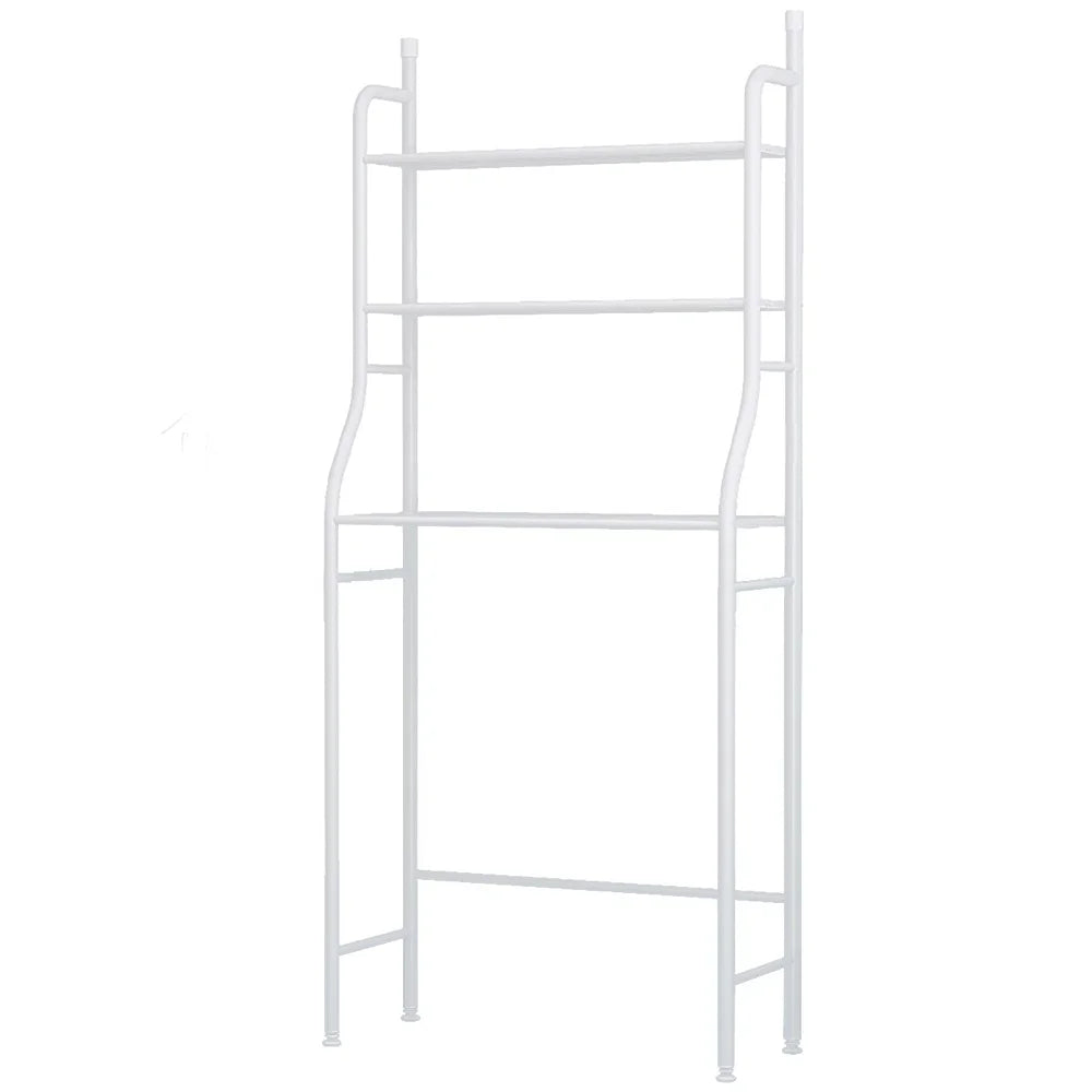 Scaffale per Lavatrice Senza Fori - Organizer Multilivello Impermeabile per Bagno
