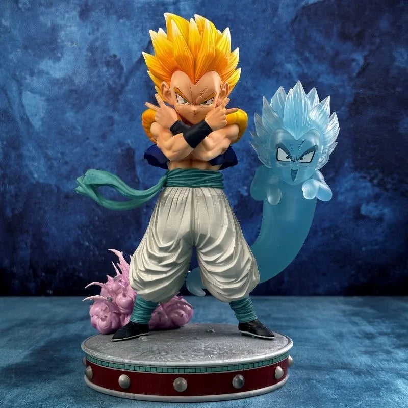 Gotenks SSJ3 25cm - Figura da Battaglia | Collezione Anime | Per Scrivania/Vetrina