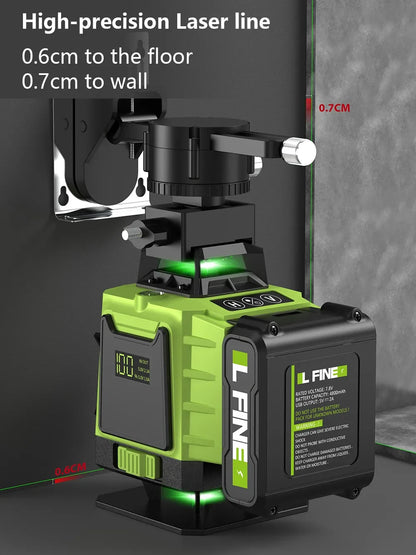 Livello Laser Professionale 16 Linee 360° Autolivellante