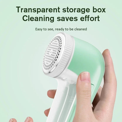 Rasoio Levapelucchi Elettrico Ricaricabile 3-in-1 - Rimozione Professionale di Pelucchi, Palline e Fibre da Tessuti!