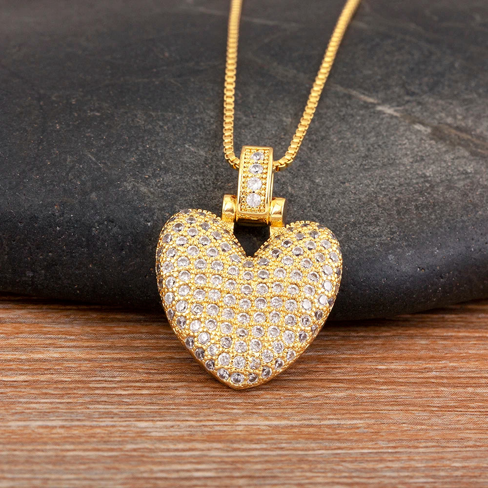 Collana regolabile con lettera scintillante A-Z Design unisex