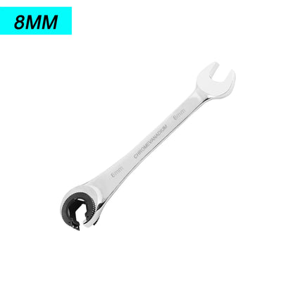 🔧 Chiave Combinata Rivoluzionaria 8-19mm!72 denti, testa fissa, doppia funzione!Scatto rapido, vanadio cromo, durata estrema.
Per meccanici e fai-da-te! 🛠️