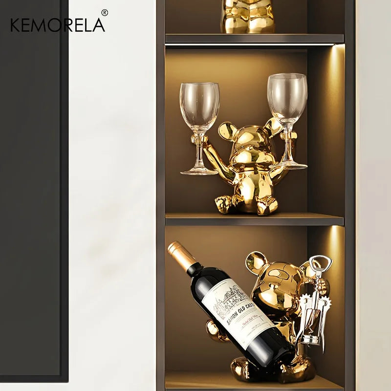 🍷 PORTABOTTIGLIE CREATIVO CON APRIBOTTIGLIE DESIGN CARINO E FUNZIONALE