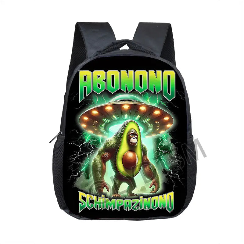 🎒 Zaino Brainrot Italiano - Tralalero Tralalà! Per Bambini 2-4 Anni