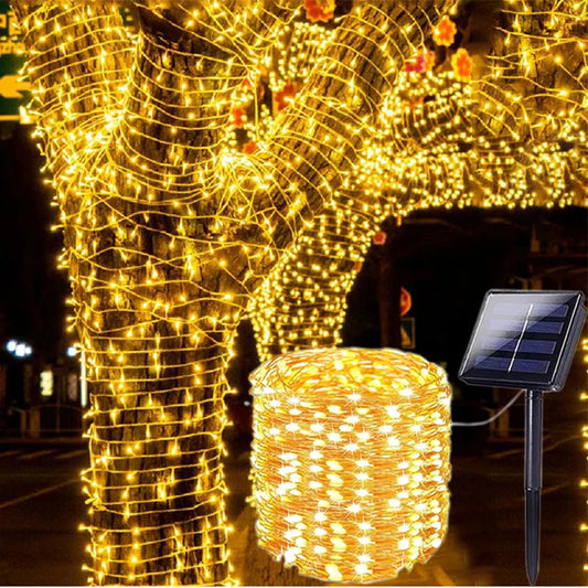 💡 Luci Solari LED per Esterni - 6/12/23/33m, Impermeabili, Twinkle Effect, per Giardino e Natale!
Energia solare e magia luminosa! Perfectte per serate romantiche e feste. 🌞✨