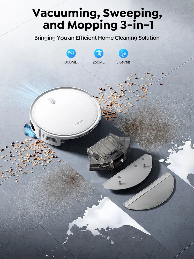 🌟 L10 Robot 2-in-1: Aspira 6500Pa + Mop | LiDAR Smart, App, 150min | Per Pavimenti & Tappeti