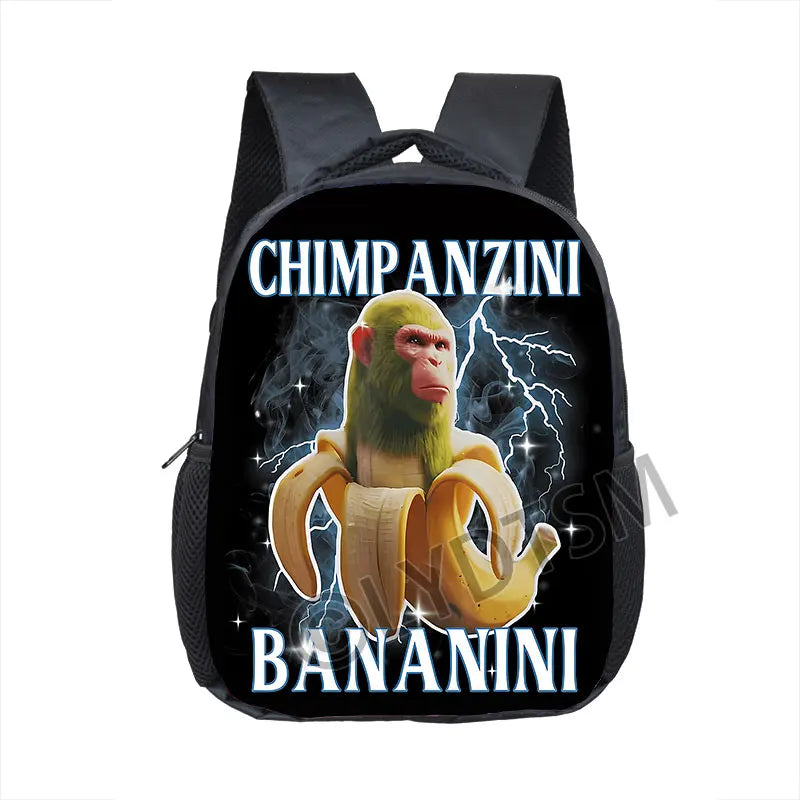 🎒 Zaino Brainrot Italiano - Tralalero Tralalà! Per Bambini 2-4 Anni