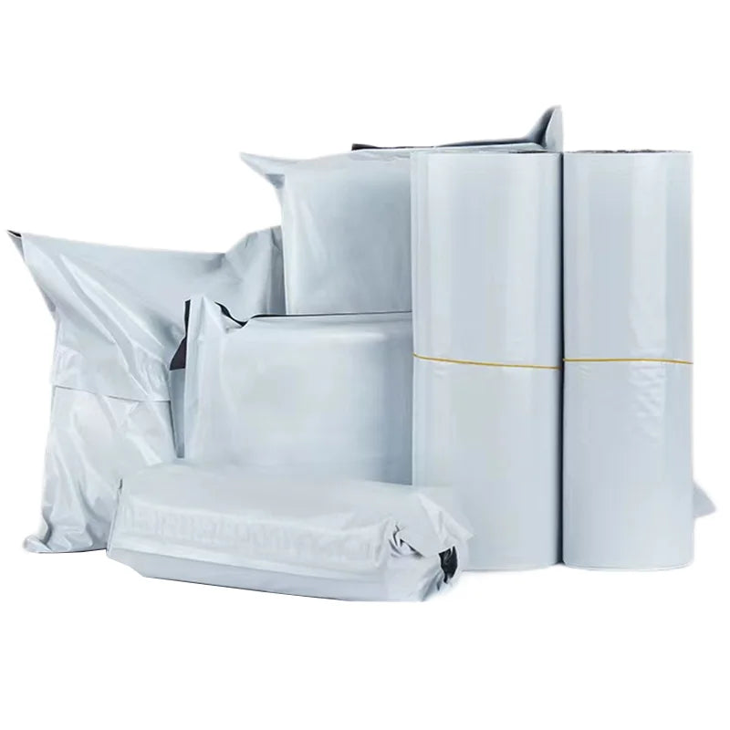 50 Buste Postali Plastica - Con Chiusura Adesiva - Per Corriere