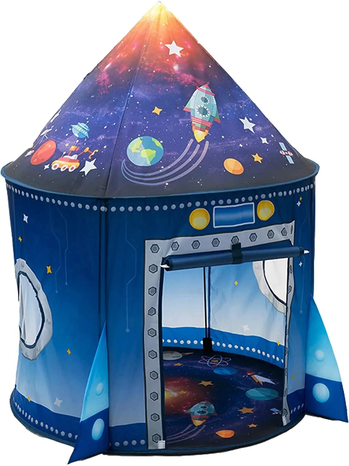 Astronave Tenda Gioco Bambini, Navicella Spaziale Pieghevole, Regalo