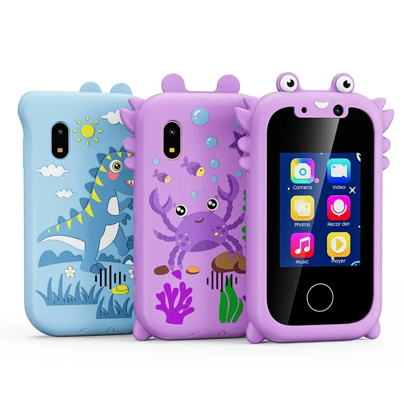 📱SMARTPHONE BAMBINI Giocattolo Educativo 6-in-1 | MP3, Fotocamera, Giochi | Scheda 512MB | Regalo Perfetto