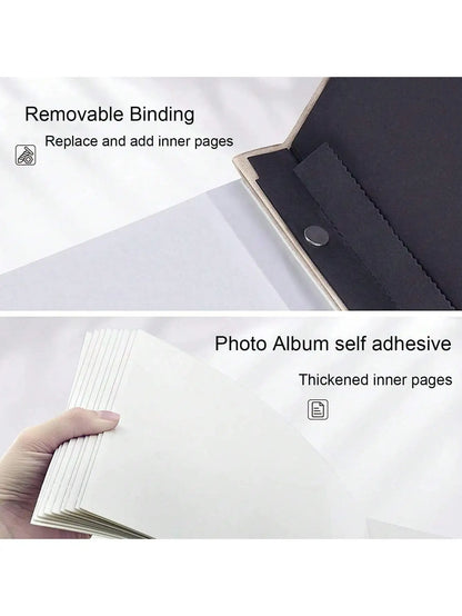Album Fotografico Autoadesivo Grande 40 Pagine per 120 Foto