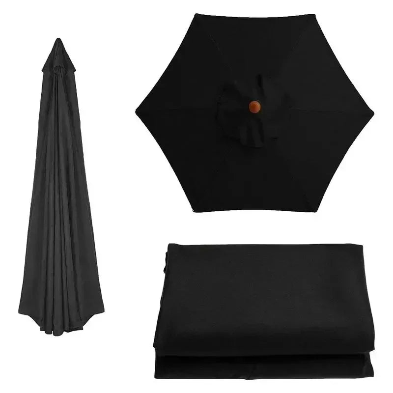 Ombrellone Giardino/SPIAGGIA 6-8 Stecche – Panno SOSTITUIBILE con Protezione UV