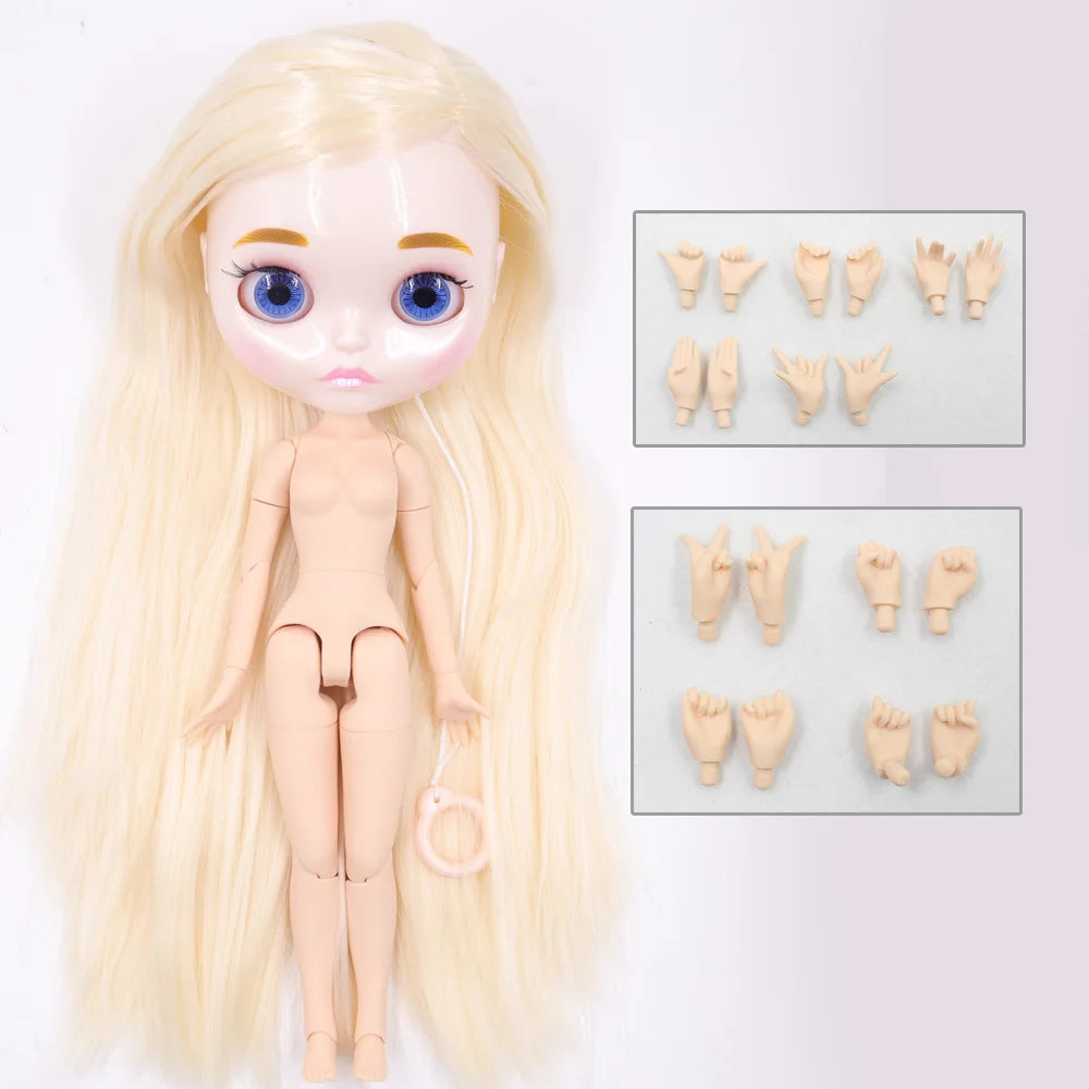 🎀 Bambola BJD ICY DBS Blyth 1/6 - 30cm Corpo Articolato, Pelle Bianca, Collezionabile!