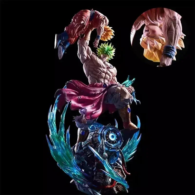 💥 Broli VS Goku 28cm | Scena di Battaglia Epica | Collezione