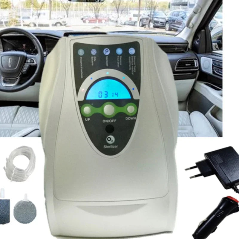 Generatore Ozono 220V/110V - Purificatore Aria & Acqua - Sterilizza Cibo/Casa