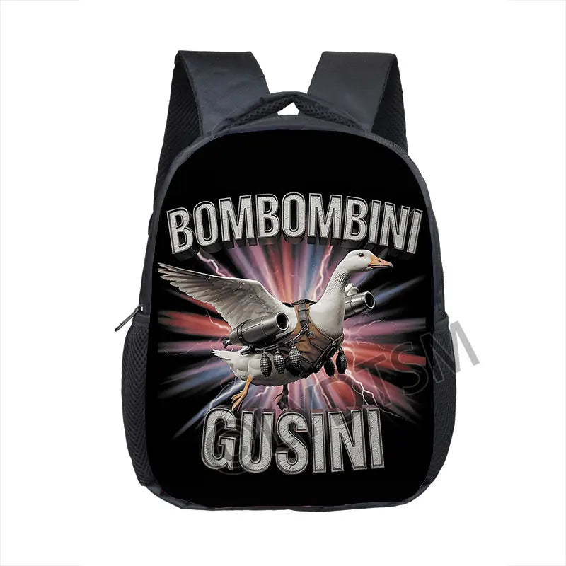 🎒 Zaino Brainrot Italiano - Tralalero Tralalà! Per Bambini 2-4 Anni