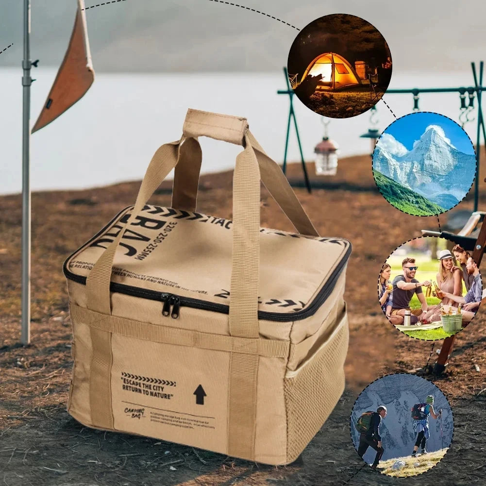 🎒 Borsa Tattica 30-42L Isolata - Impermeabile, Pieghevole, per Picnic, Campeggio e Attrezzatura da Campo!
Organizza tutto in uno spazio compatto! Perfetta per escursioni e avventure all'aperto. 🌲🔋