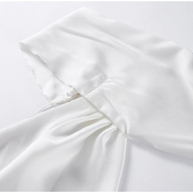 ABITO LUNGO ELEGANTE DONNA – Stile Senza Spalle con Schiena Nuda, Perfetto per l’Estate 2025!