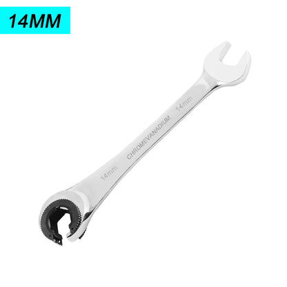 🔧 Chiave Combinata Rivoluzionaria 8-19mm!72 denti, testa fissa, doppia funzione!Scatto rapido, vanadio cromo, durata estrema.
Per meccanici e fai-da-te! 🛠️