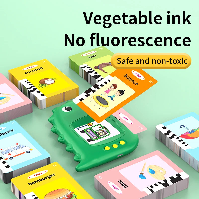 📚 Macchina Parlante per Flashcard Educative - Giocattolo per Imparare l'Inglese