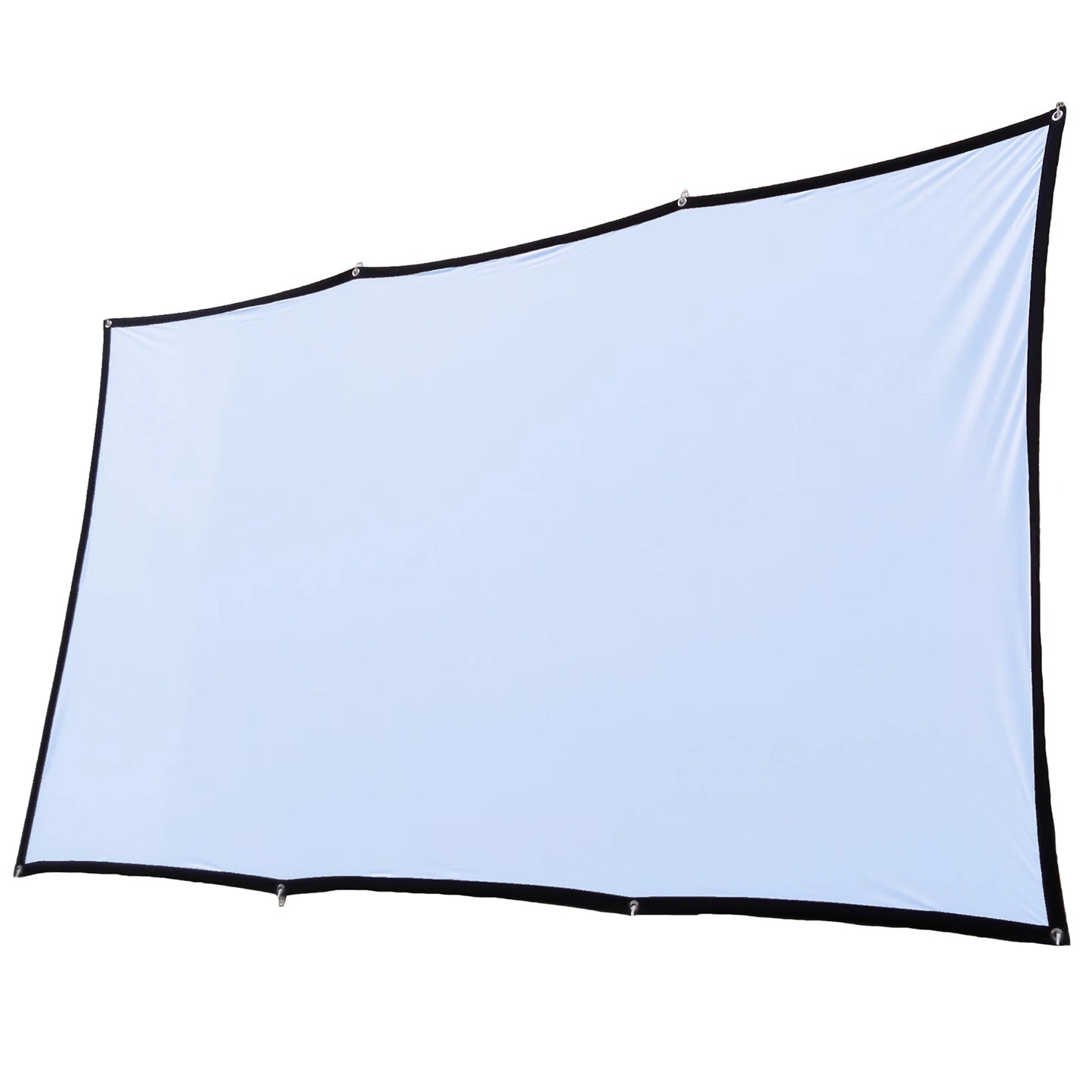 🎥 Schermo Proiezione Portatile 60-150 Pollici | Antirughe & Leggero | Per Casa, Giardino e Viaggi | 16:9 HD | Frontale/Posteriore