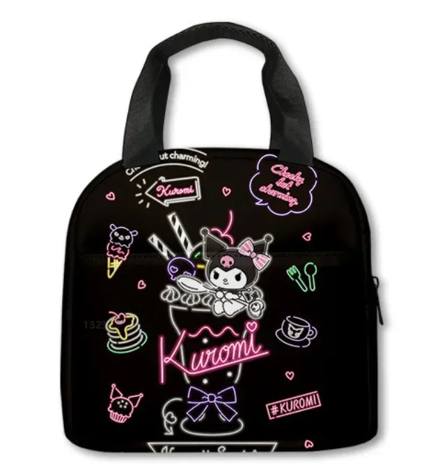 🎀 Zaino Kuromi & My Melody Scuola Portapranzo Astuccio