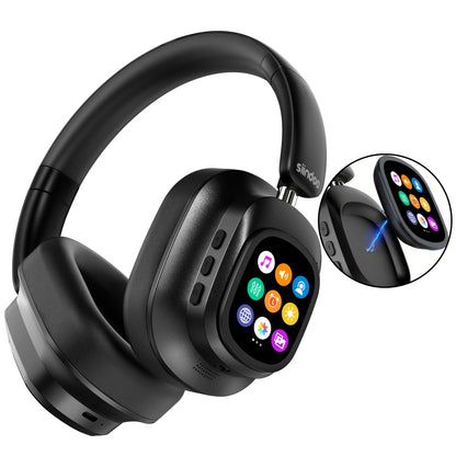 Cuffie con Schermo Touch JH-ANC930Plus - Cancellazione Rumore Ibrida, Schermo LED, Bluetooth 5.3