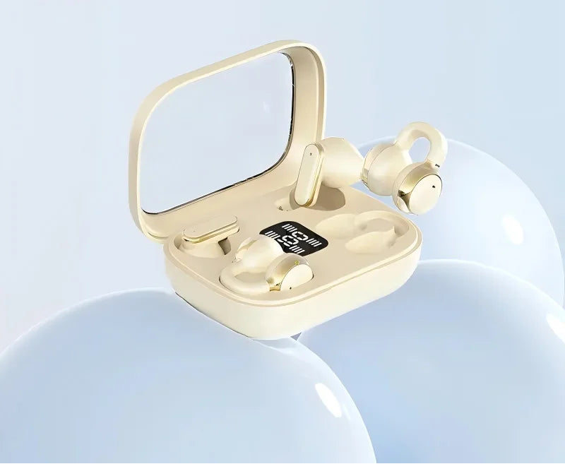 Auricolari Bluetooth Sportivi Q10 | Doppia Modalità (In-Ear/Clip) | Bluetooth 5.4 | Riduzione Rumore ENC | 2 Paia