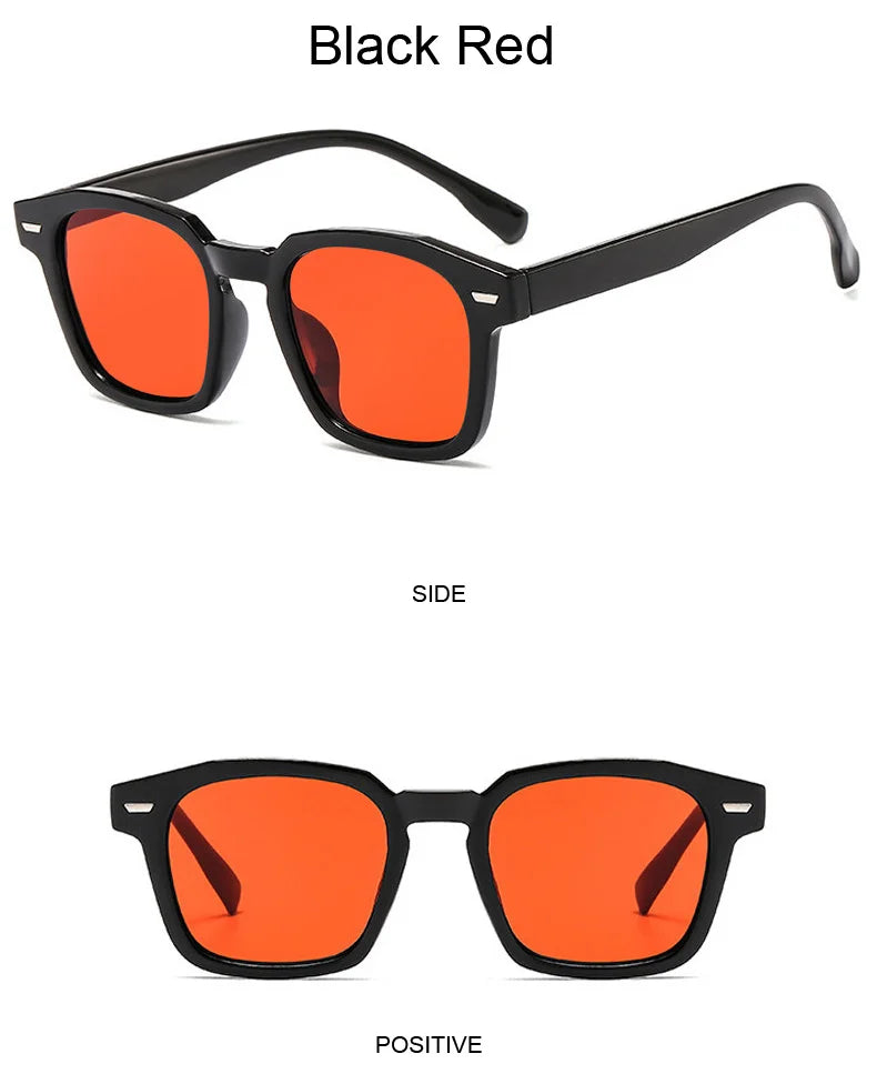 2025 RMM Vintage Square Sunglasses - Hip Hop Retro Women/Men - UV400