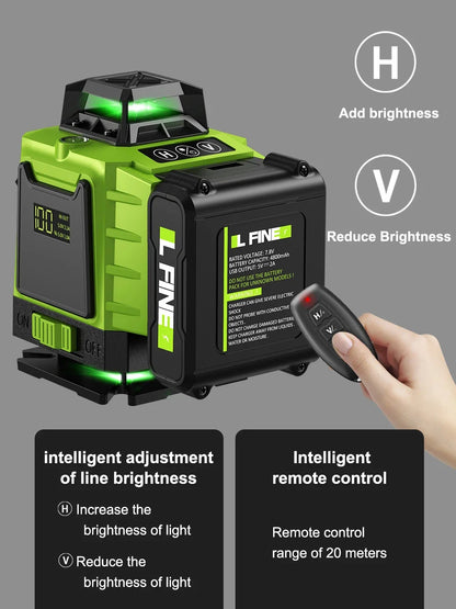 Livello Laser Professionale 16 Linee 360° Autolivellante