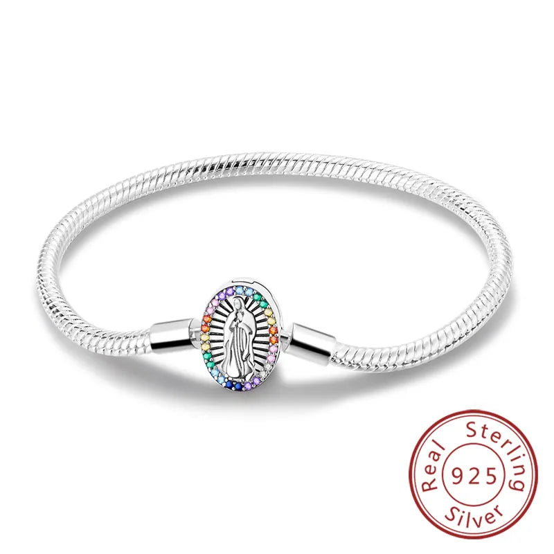 Bracciale in Argento 925 - Cuori con Zirconi, Regalo Perfetto per Donne, Gioiello Elegante e Personale