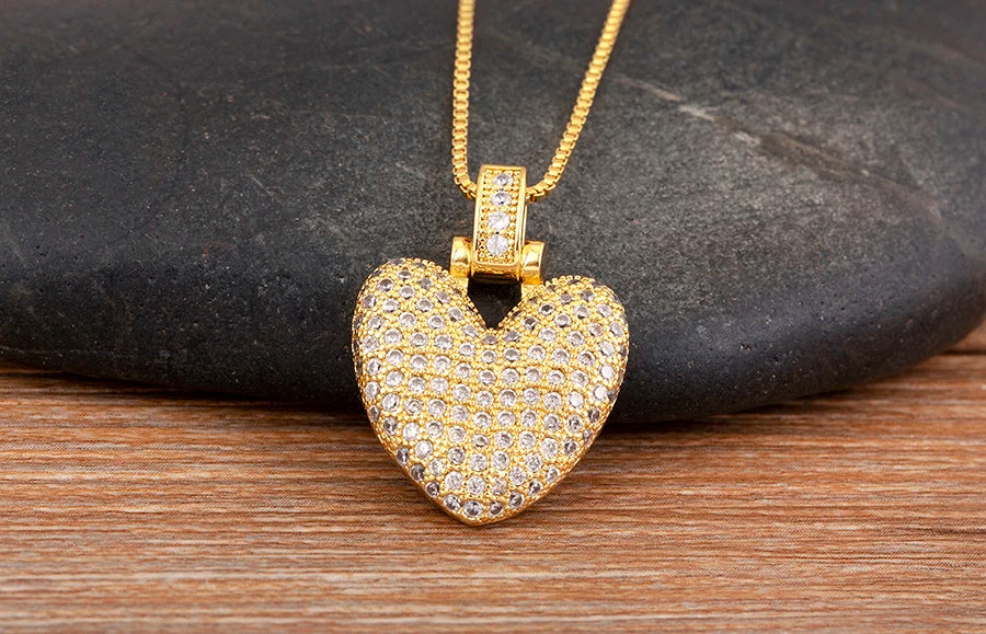 Collana regolabile con lettera scintillante A-Z Design unisex