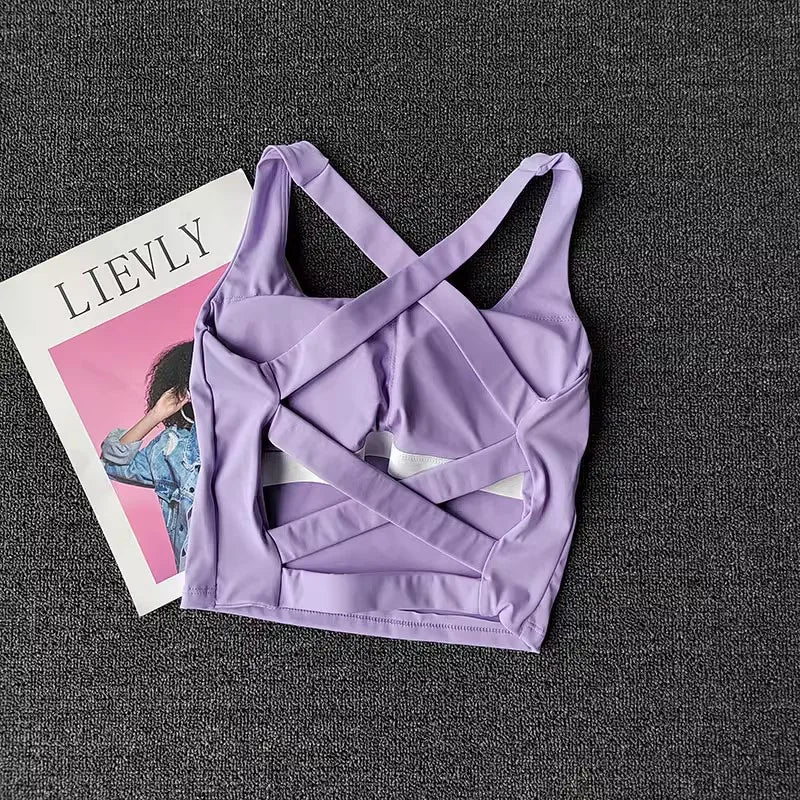 💪 Reggiseno Sportivo Push-Up – Design Premiun per Fitness, Yoga e Running!