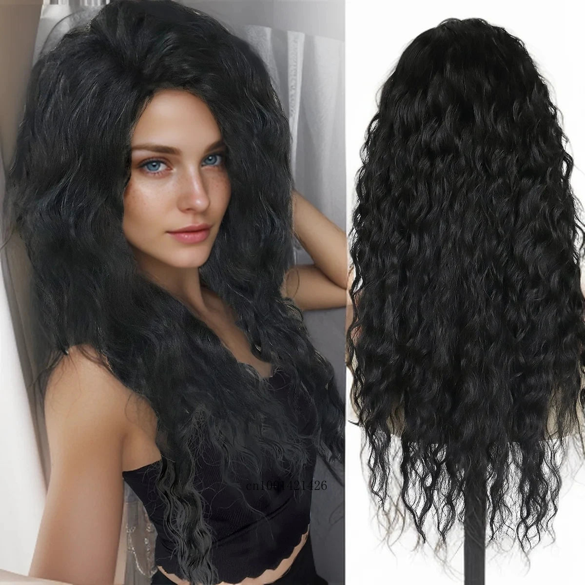 💫 Parrucca Ricci Lunga 26" Colore Ash Blonde - Effetto Morbido e Naturale, Per Feste e Daily!
Ombre perfetto e ricci setosi! Trasformati in pochi secondi. 🌟✨