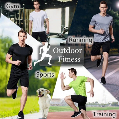 👕 T-Shirt Uomo Sportiva - Tessuto Tecnico Traspirante, Asciugatura Rapida, per Palestra e Corsa!
Leggera e confortevole. Perfetta per allenamenti intensi! 🏃‍♂️💨